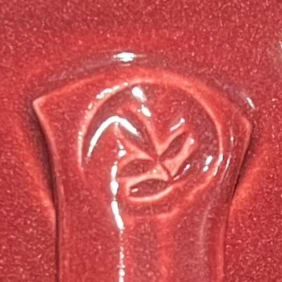 Handcrafted Hand Thrown Glazed Pottery Mug w/ Incised Bicycle by Jenny Blasen - Picture 13 of 16